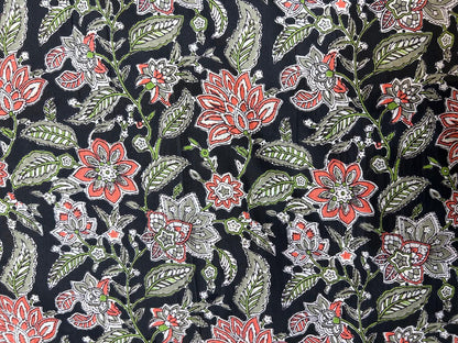 Cotton Printed Two Pc Fabric Set