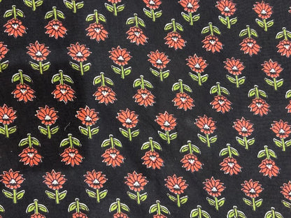 Cotton Printed Two Pc Fabric Set