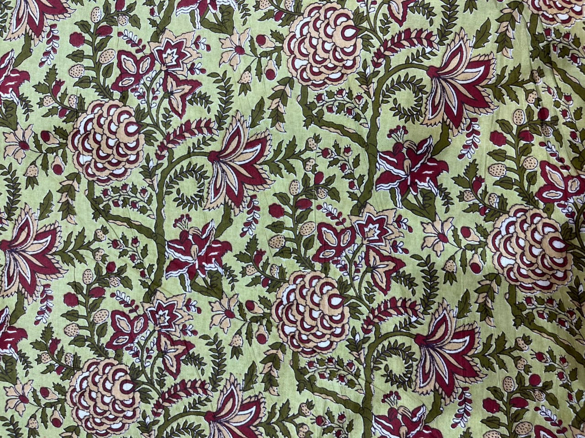 Cotton Printed Two Pc Fabric Set