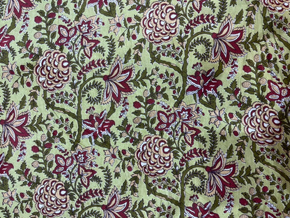 Cotton Printed Two Pc Fabric Set