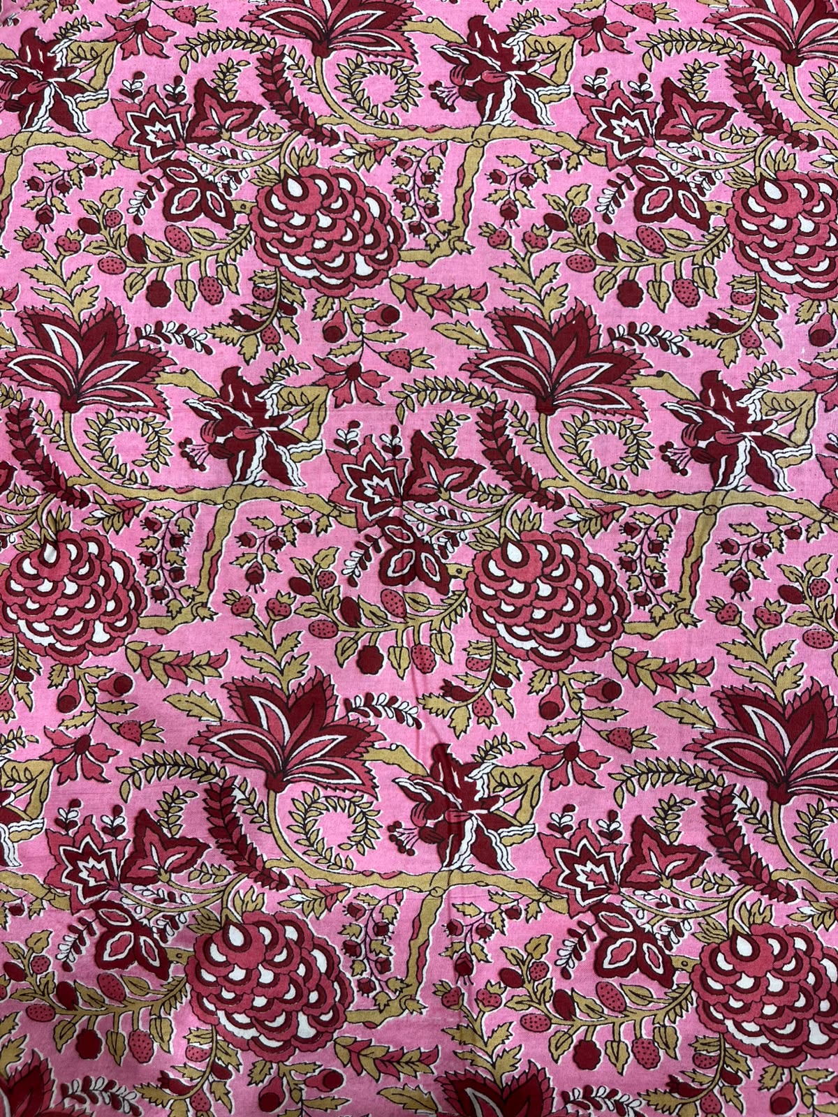 Cotton Printed Two Pc Fabric Set