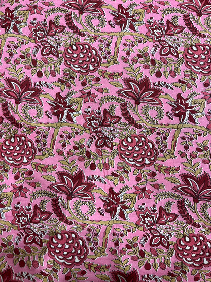 Cotton Printed Two Pc Fabric Set