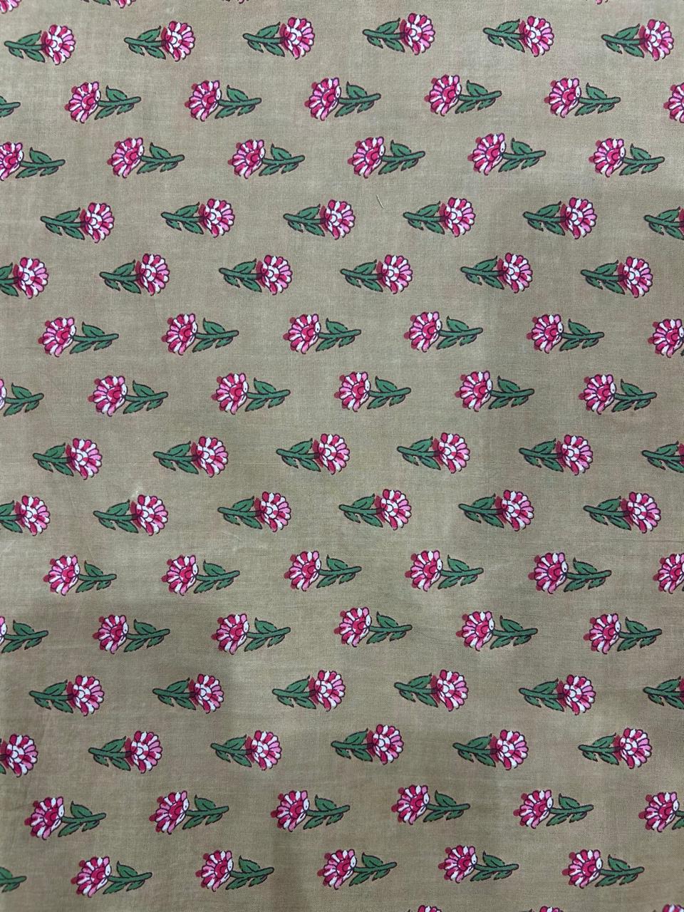 Cotton Printed Two Pc Fabric Set