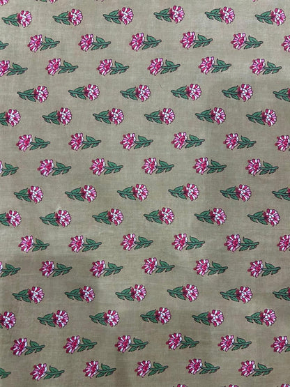 Cotton Printed Two Pc Fabric Set