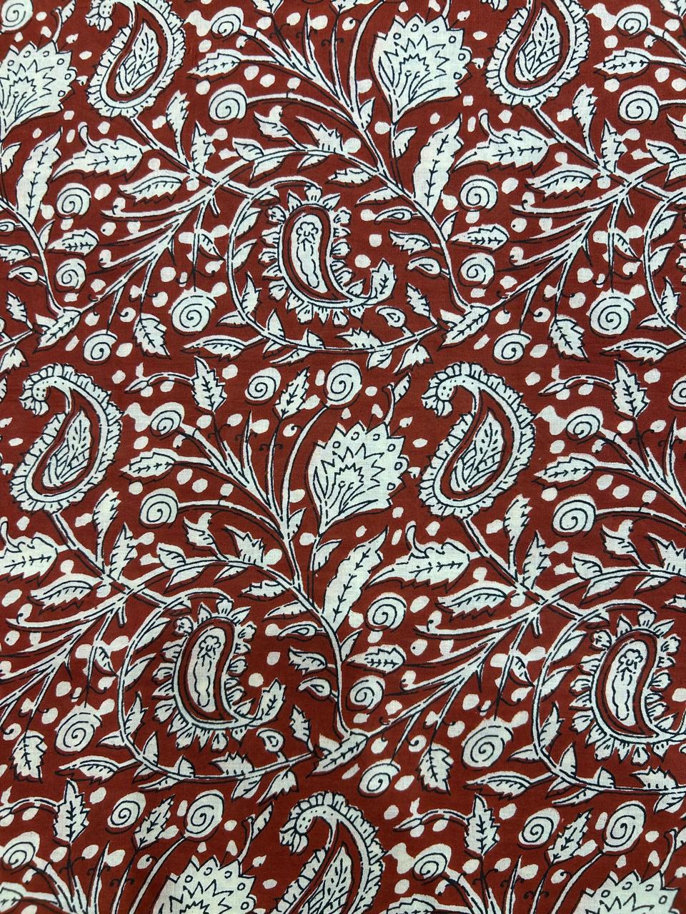Cotton Printed Two Pc Fabric Set
