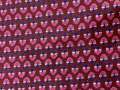 Cotton Printed Two Pc Fabric Set