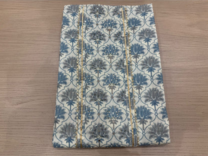 Cotton Hand Work Suit with Chiffon Dupatta