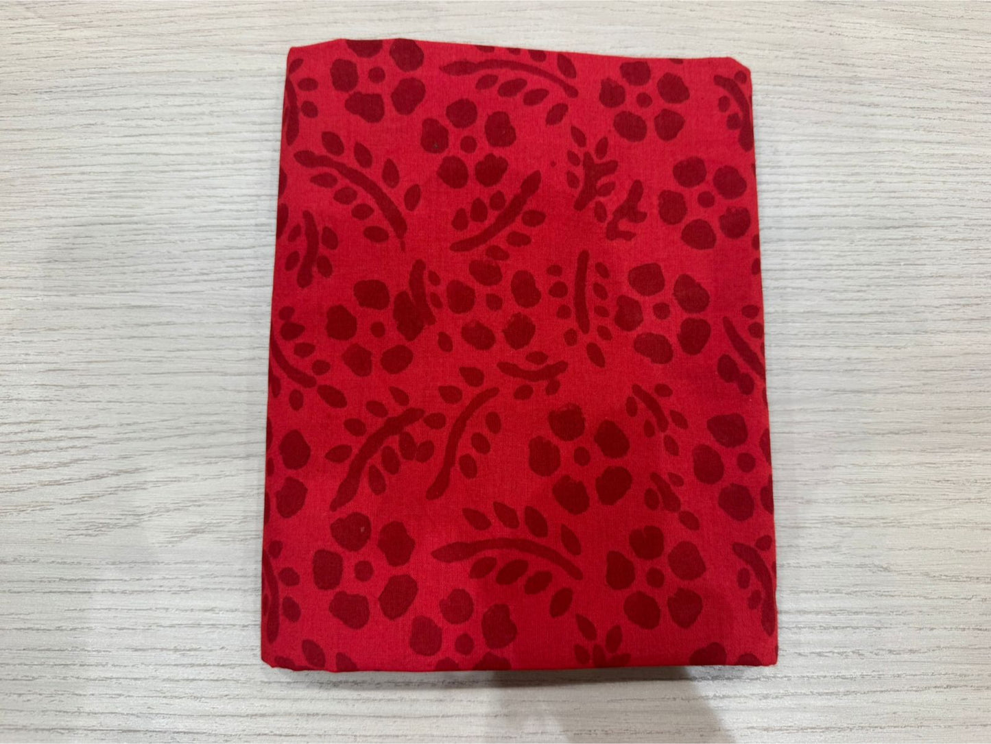 Cotton Hand Work Suit with Chiffon Dupatta
