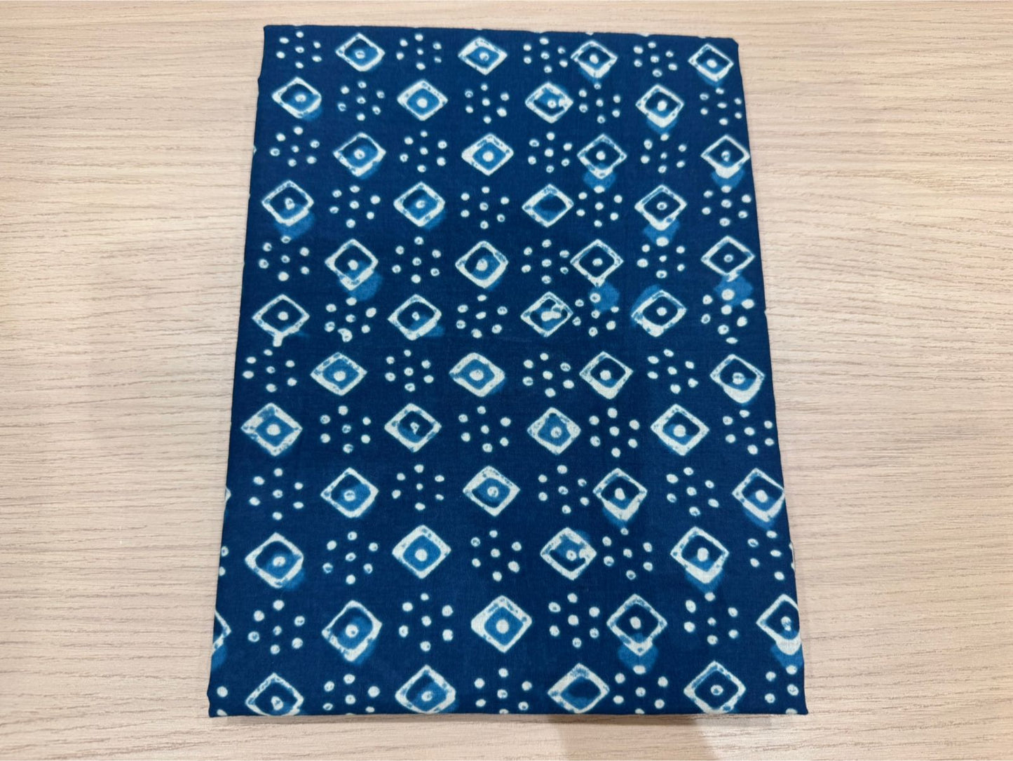 Cotton Hand Work Suit with Chiffon Dupatta