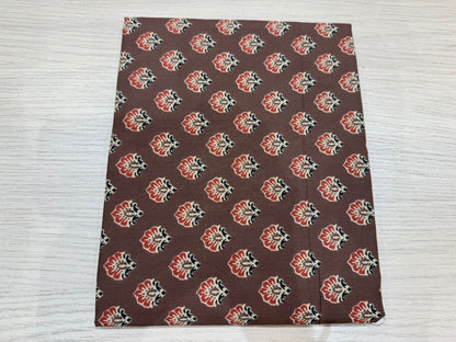 Cotton Hand Work Suit with Chiffon Dupatta