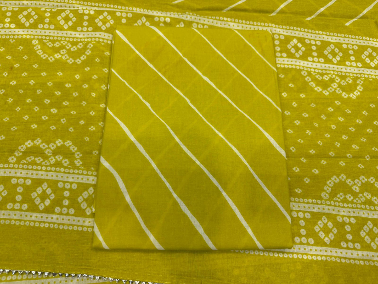 Cotton Embroidery Suit with Cotton Dupatta