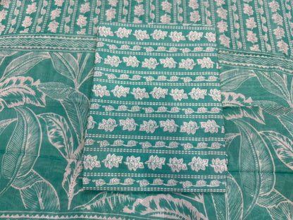 Cotton Embroidery Suit with Cotton Dupatta