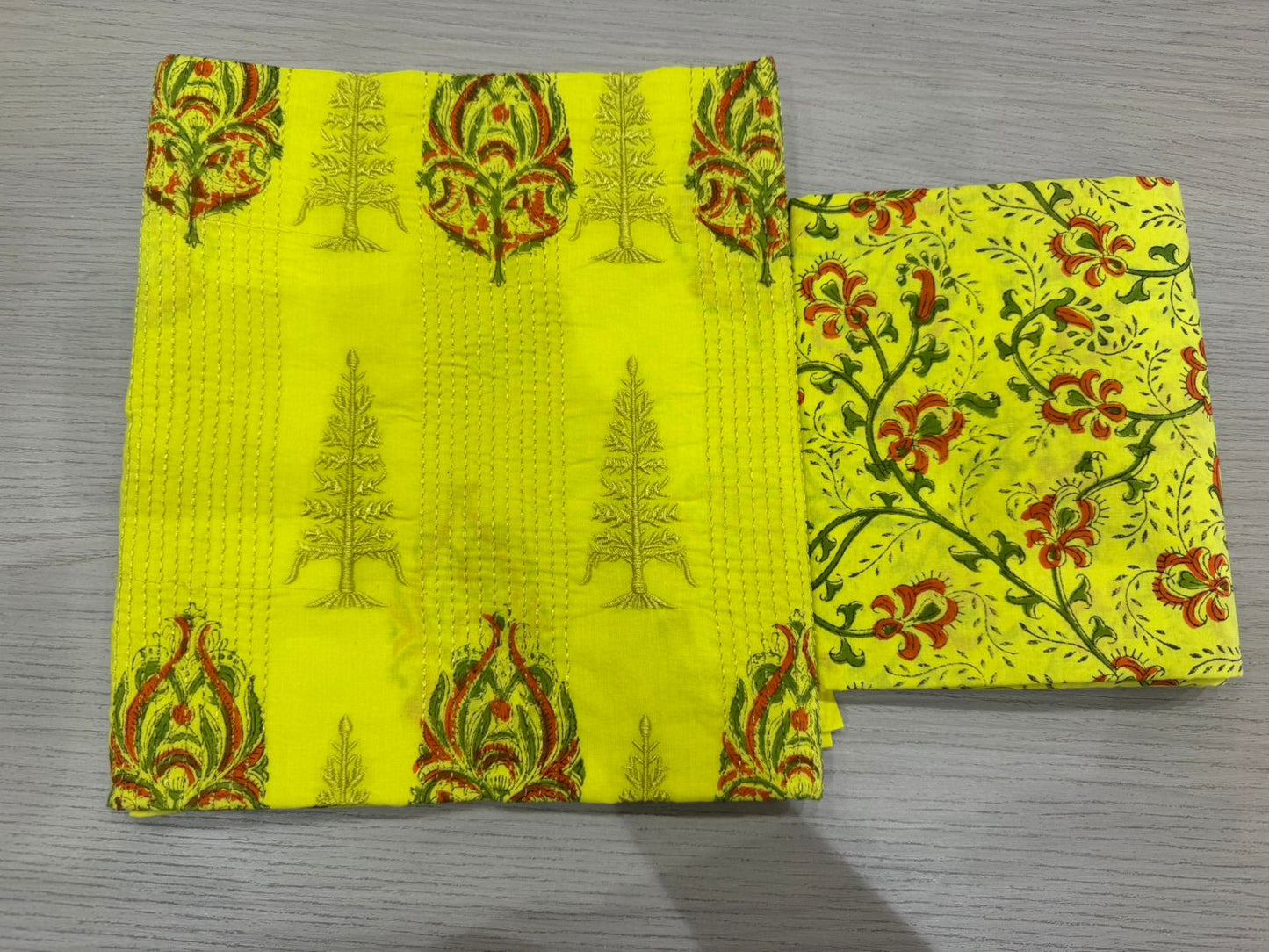 Cotton Embroidery Suit with Mul Mul Dupatta