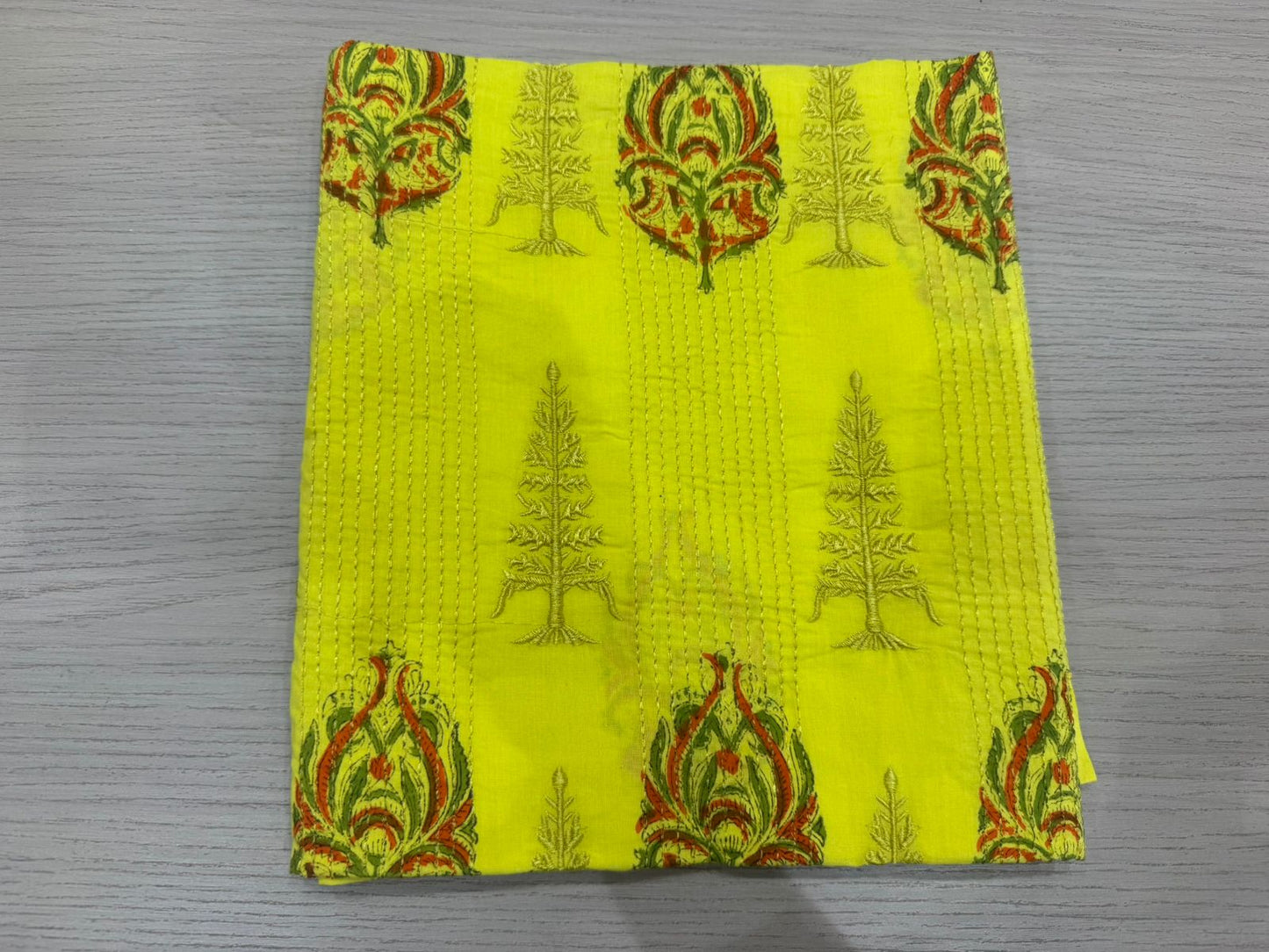 Cotton Embroidery Suit with Mul Mul Dupatta
