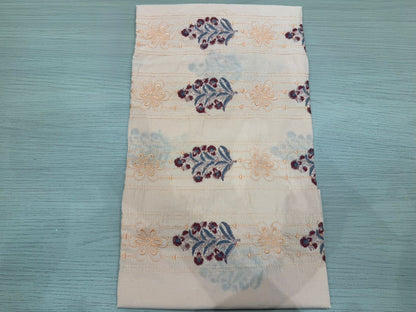 Cotton Embroidery Suit with Mul Mul Dupatta