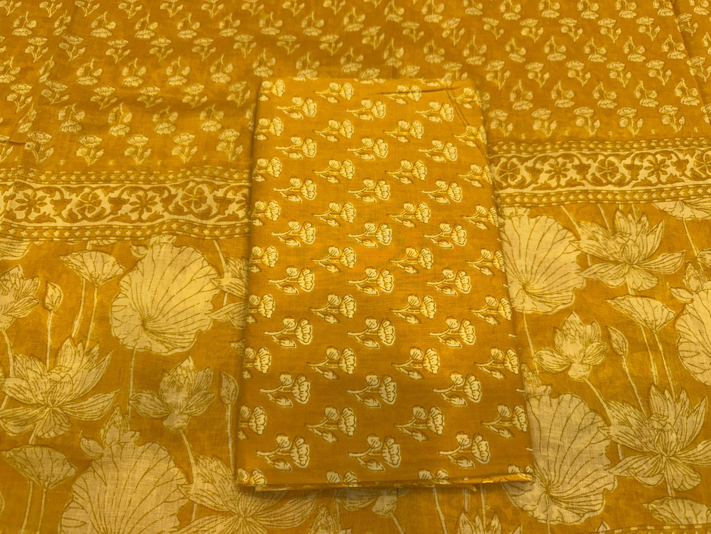 Cotton Embroidery Suit with Cotton Dupatta