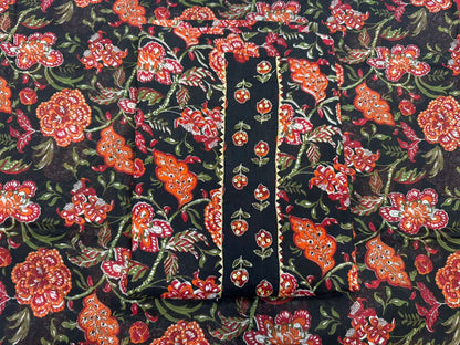 Cotton Embroidery Suit with Cotton Dupatta