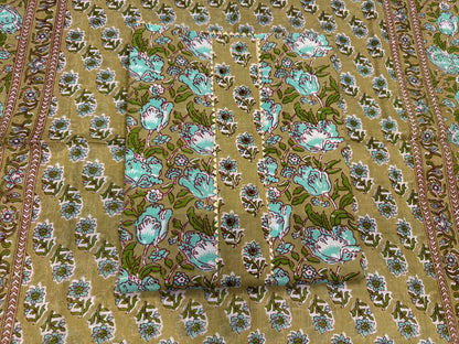 Cotton Embroidery Suit with Cotton Dupatta