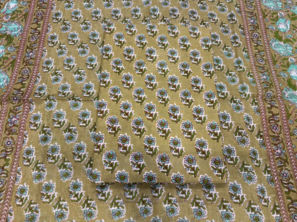 Cotton Embroidery Suit with Cotton Dupatta