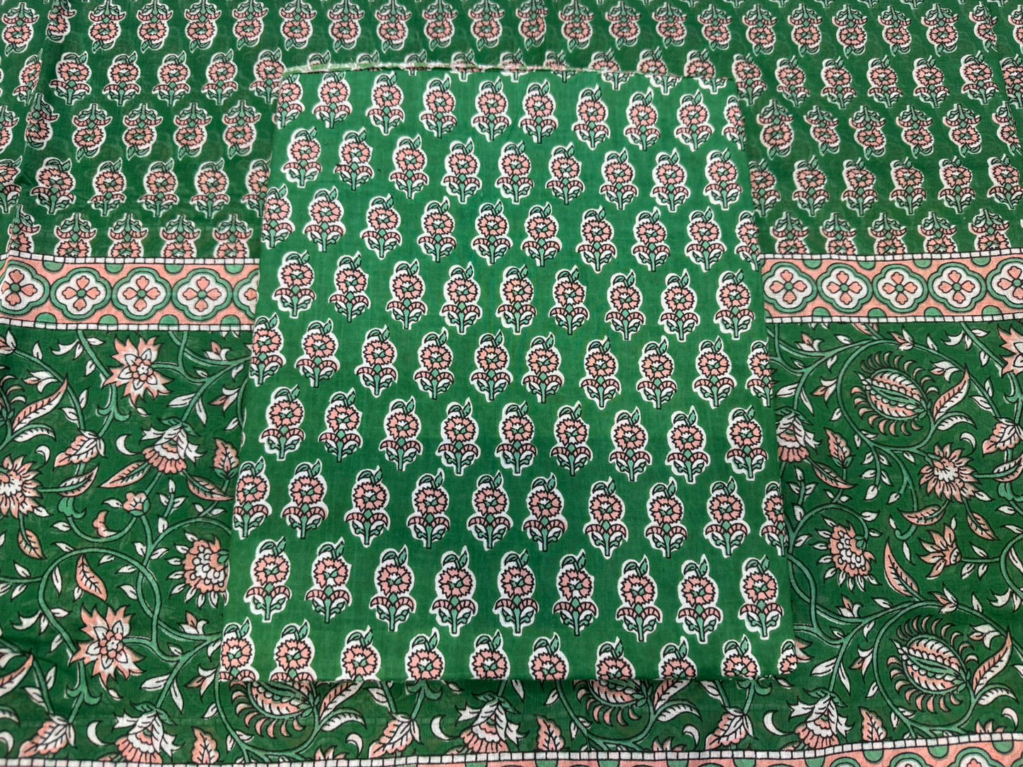 Cotton Embroidery Suit with Cotton Dupatta