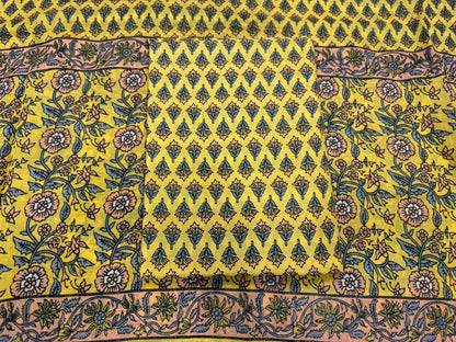 Cotton Embroidery Suit with Cotton Dupatta