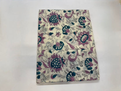 Cotton Self Embroidery Suit with Cotton Dupatta