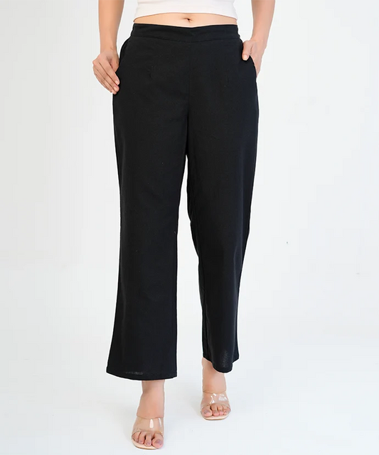 Black Wide Leg Pant
