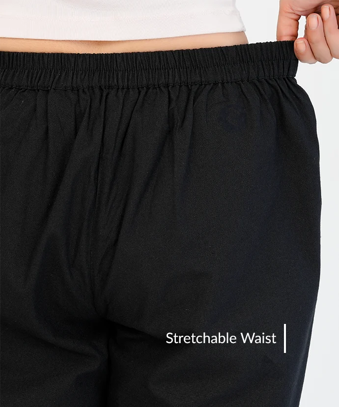 Black Wide Leg Pant