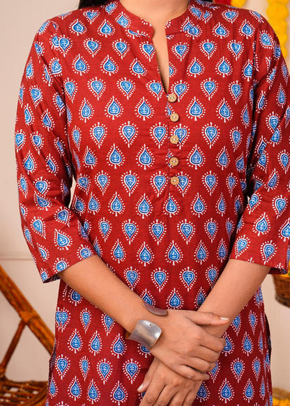 Cotton Printed Kurti