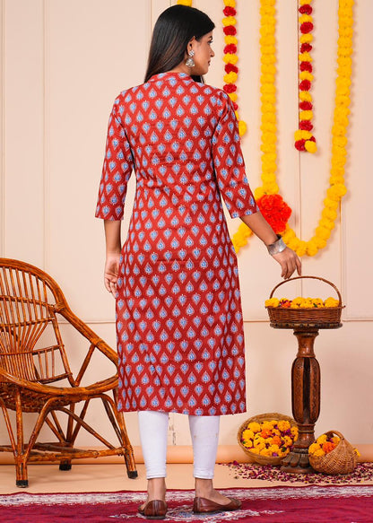 Cotton Printed Kurti