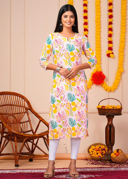 Cotton Printed Kurti