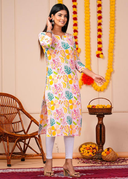 Cotton Printed Kurti