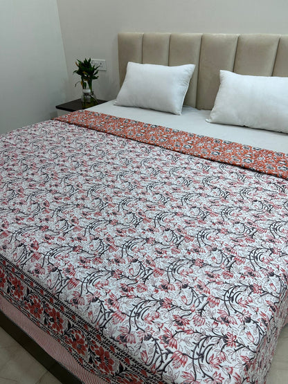 Hand Block Printed Double Bed Dohar