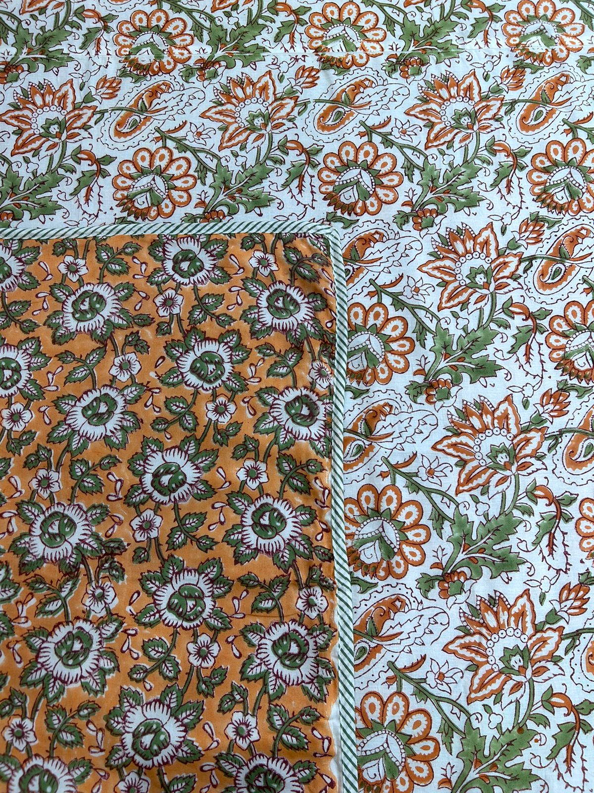 Hand Block Printed Double Bed Dohar