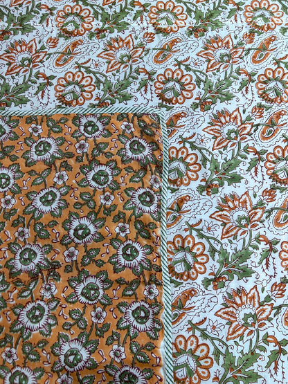 Hand Block Printed Double Bed Dohar