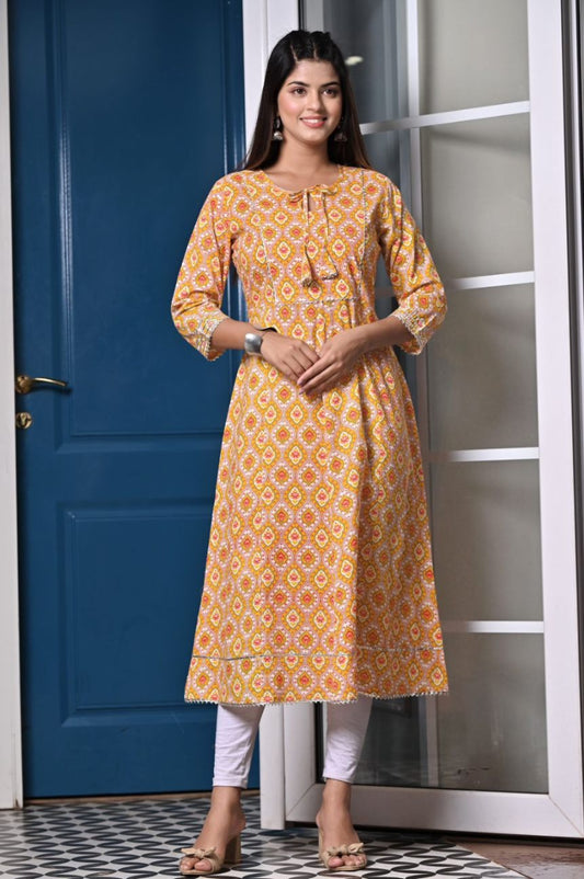 Cotton Printed Kurti