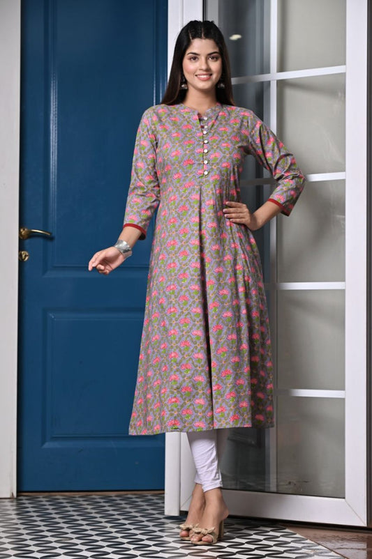 Cotton Printed Kurti