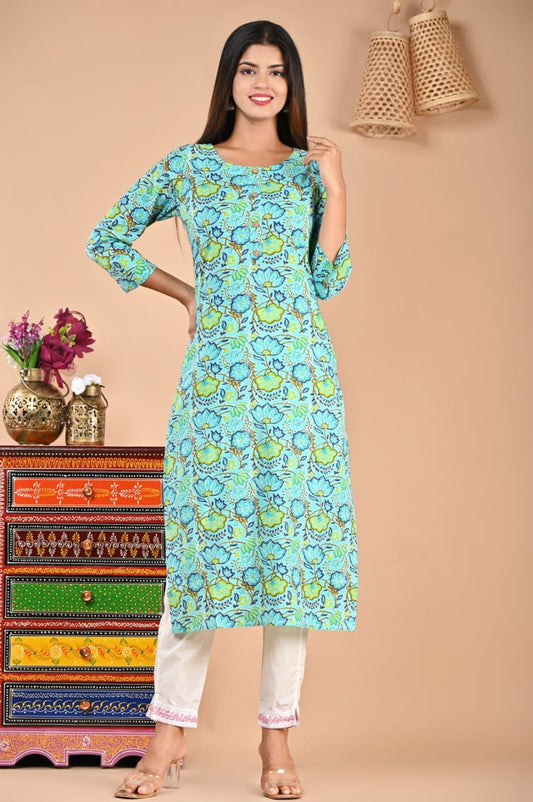 Cotton Printed Kurti