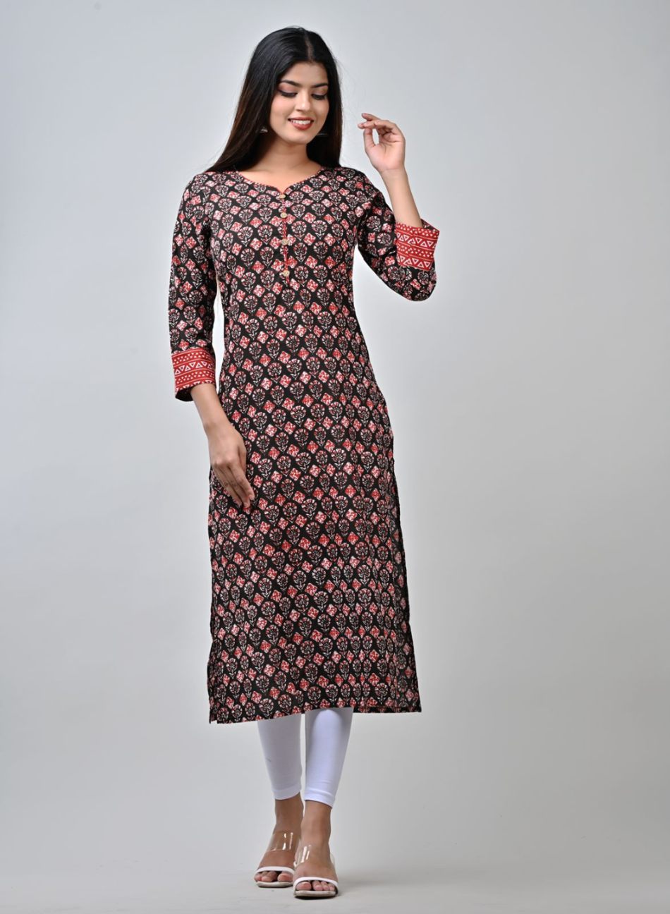 Cotton Printed Kurti