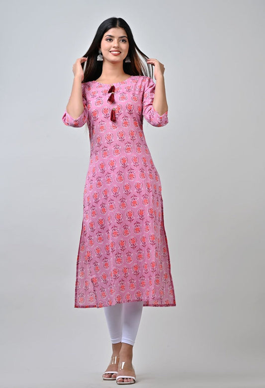 Cotton Printed Kurti