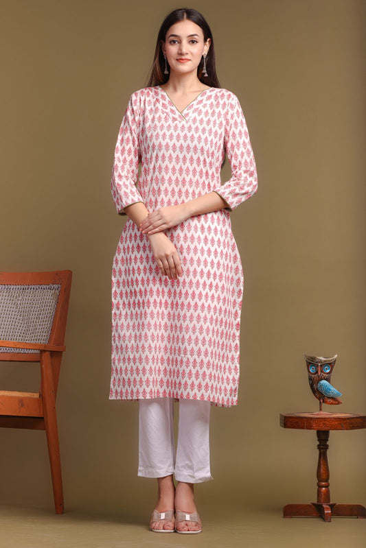 Cotton Printed Kurti