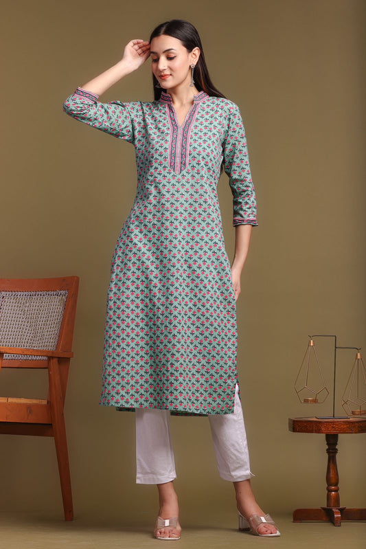 Cotton Printed Kurti