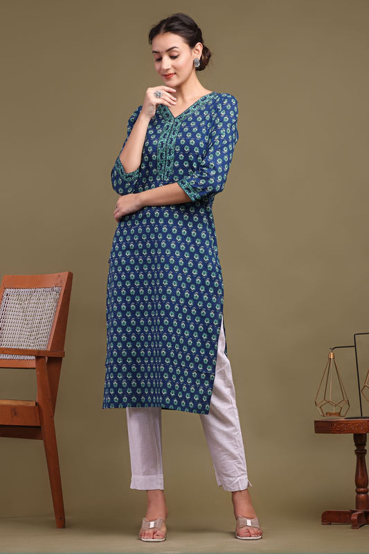 Cotton Printed Kurti