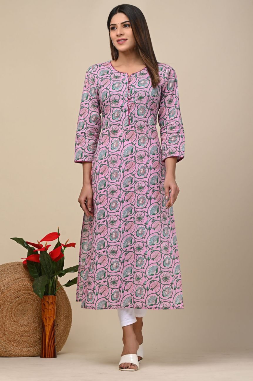 Cotton Printed Kurti