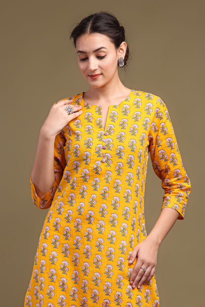 Cotton Printed Kurti