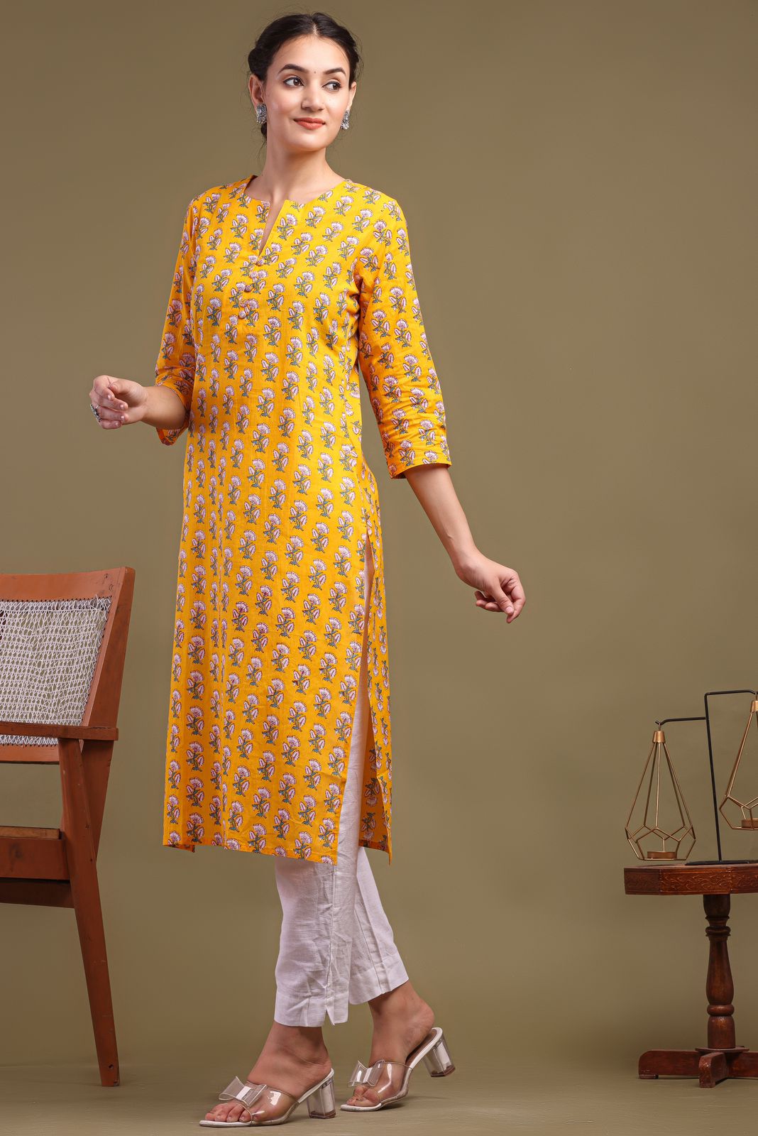 Cotton Printed Kurti