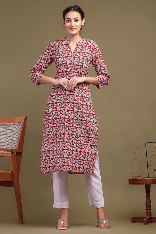 Cotton Printed Kurti