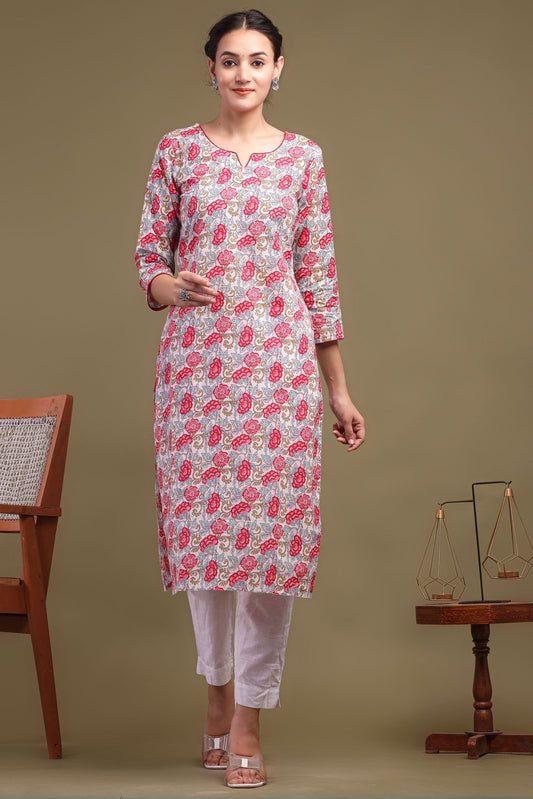 Cotton Printed Kurti