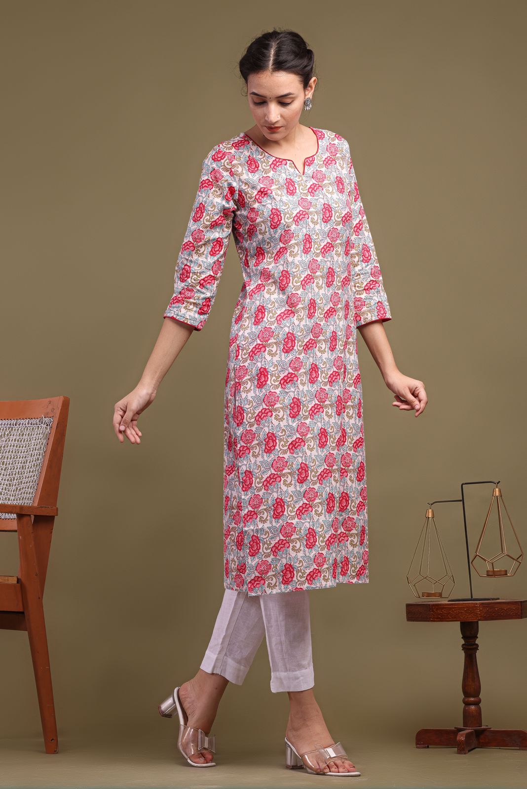 Cotton Printed Kurti