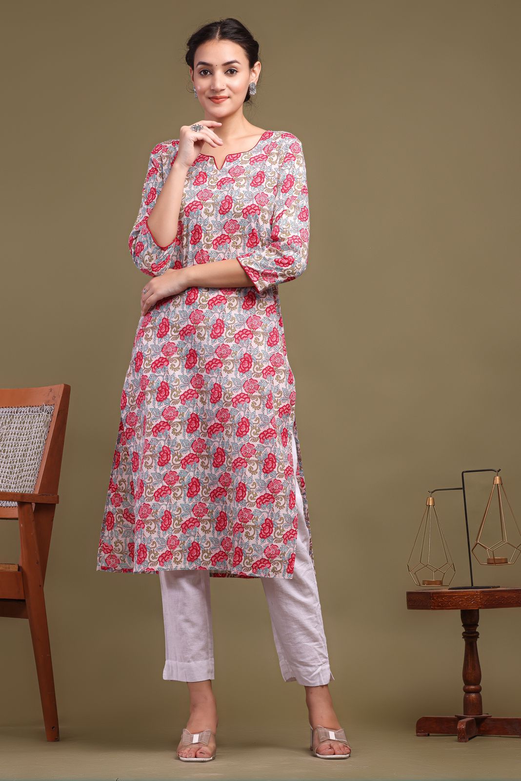 Cotton Printed Kurti